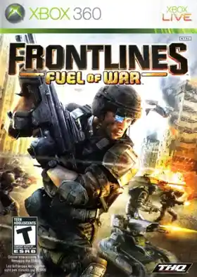 Frontlines Fuel of War (USA) box cover front